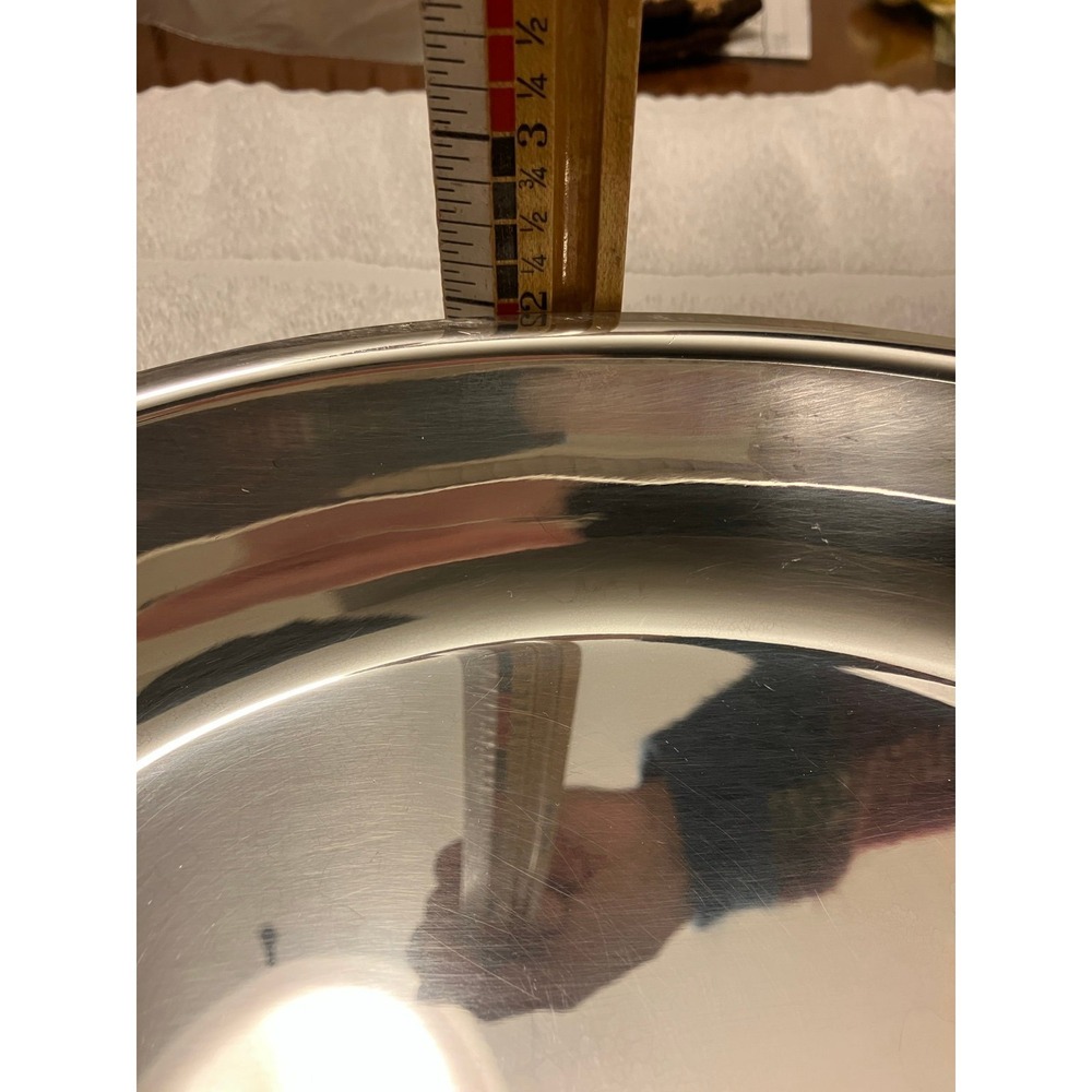 Vintage silver oblong serving bowl - Picture 6 of 6
